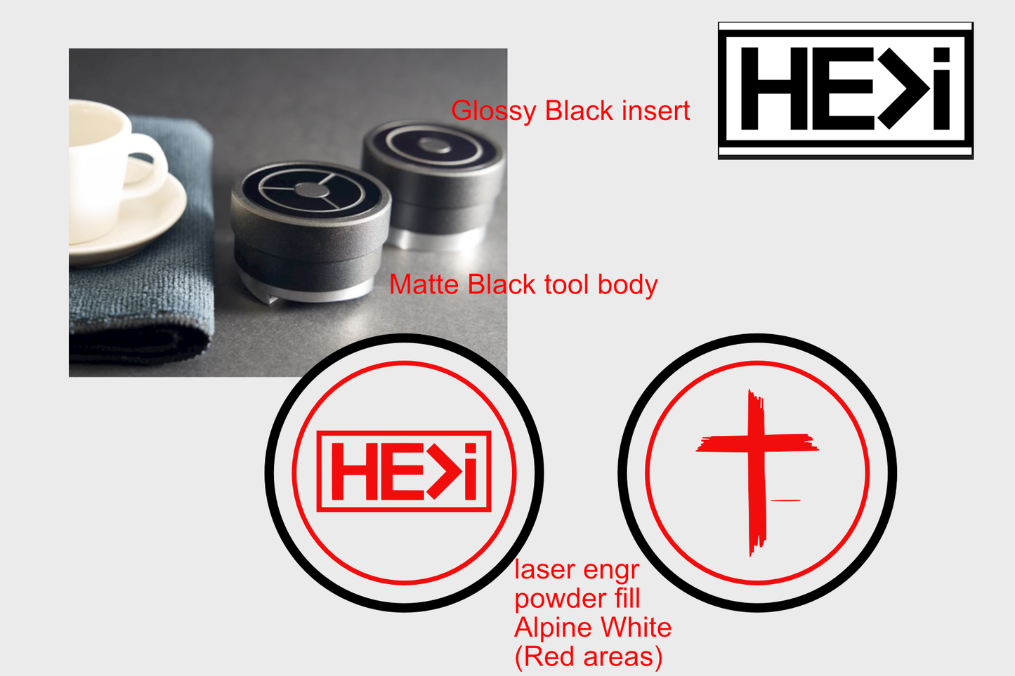 Custom 55 Tamper Set