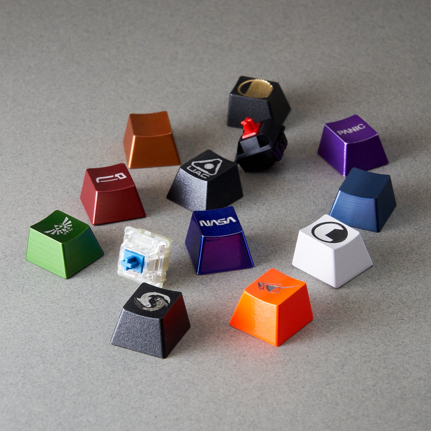 DESIGN YOUR OWN Metal OEM Keycap